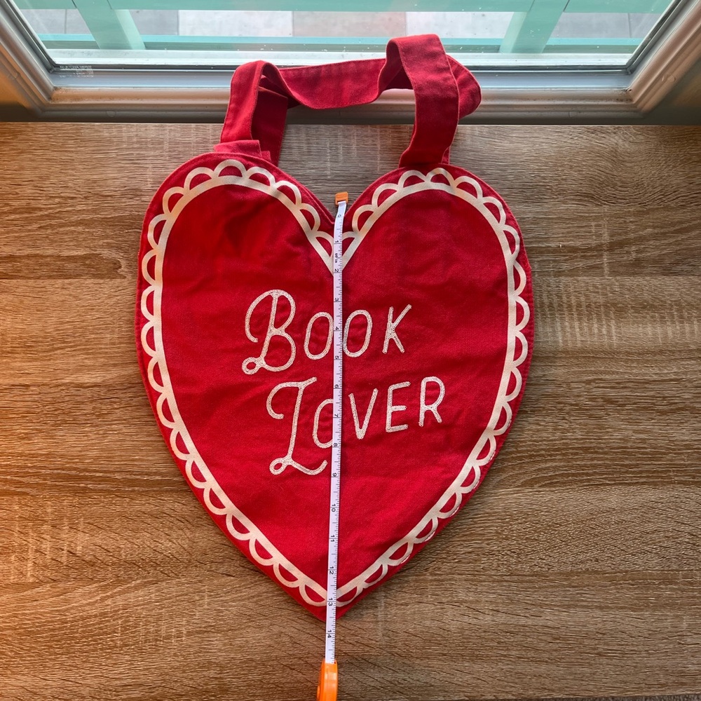 Barnes & Noble Red Heart 'Book Lover' Tote - Picture 3 of 6